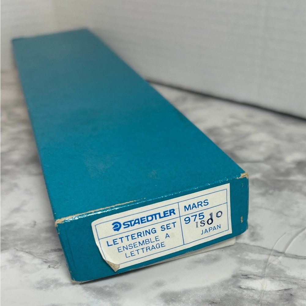 Vintage Staedtler Mars Drafting Tool Lettering Set